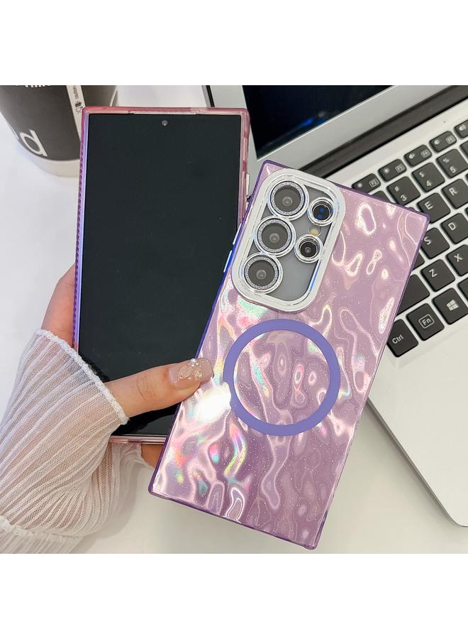 اس-توب جراب لهاتف Samsung Galaxy S24 FE 5G، جراب هاتف MagSafe TPU مطلي بطبقة خارجية مع غشاء عدسة لامع - Image 4