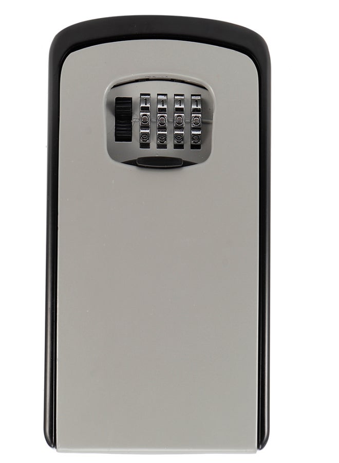 Household Zinc Alloy Key Storage Box Password Codes Box for Home Factory Company OfficeGray 14.5x10.5x5.5cm - Image 3