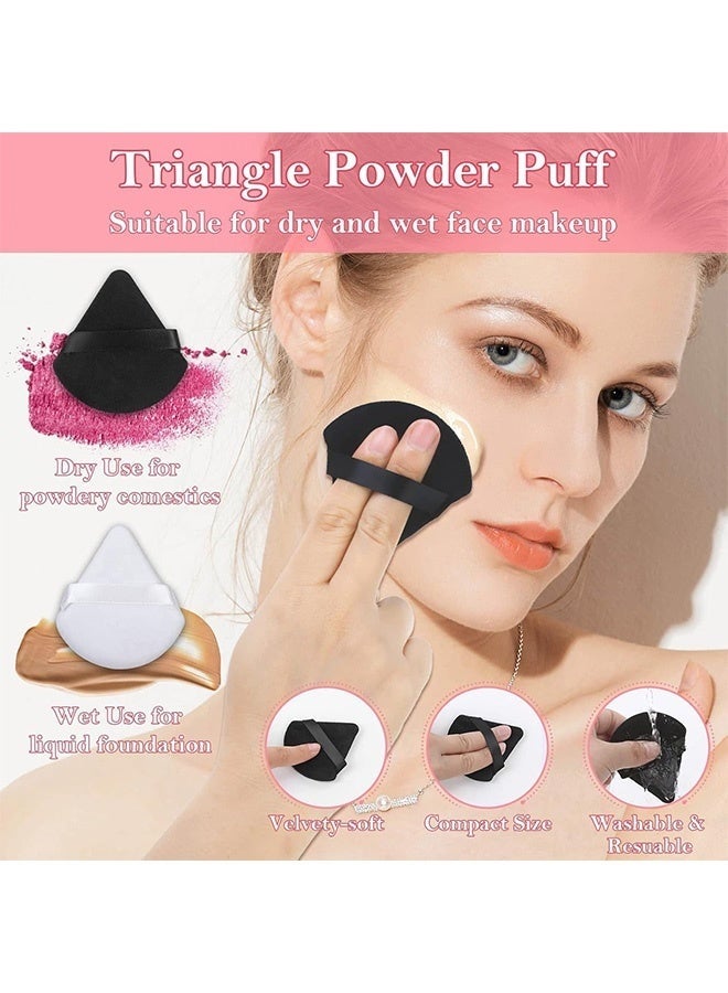 234 Pcs Disposable Makeup Tool Kit, featuring mascara brush lip brush eyeliner brush makeup mixing palette with spatula and dual-purpose triangular powder puff, Makeup Artist Supplies with Storage Box - Image 5