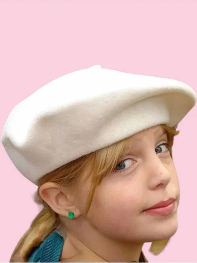 Tezzgelsin Children's French Painter Felt Beret