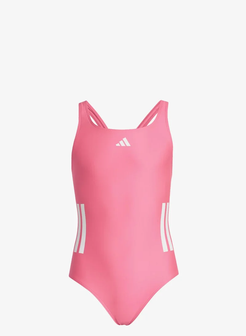 اديداس بدلة سباحة للأطفال 3-Stripes C-Back