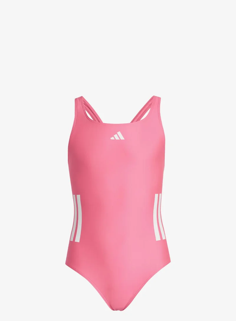 اديداس بدلة سباحة للأطفال 3-Stripes C-Back
