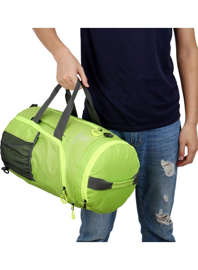 NIBEMINENT Lightweight Packable Gym Sports Duffel Bag Outdoor Camping Hiking Travel Foldable Backpack Shoulder Handbag 26*3*26cm - Image 3