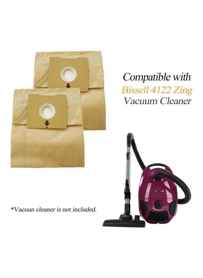 6-Piece Universal Dust Bag Beige for Philips Electrolux Vacuum Cleaner FC8334 8338 8189 Dust Collection Bag  - Image 1