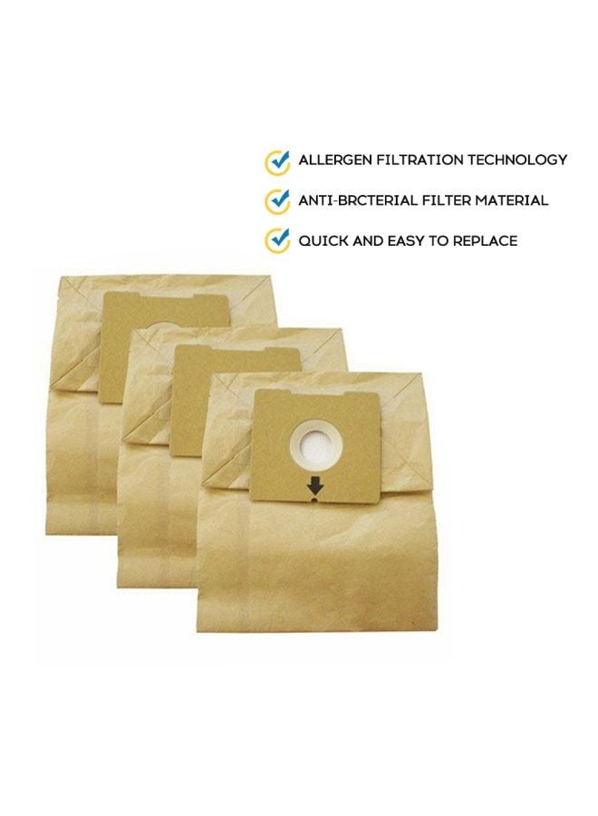 6-Piece Universal Dust Bag Beige for Philips Electrolux Vacuum Cleaner FC8334 8338 8189 Dust Collection Bag  - Image 4