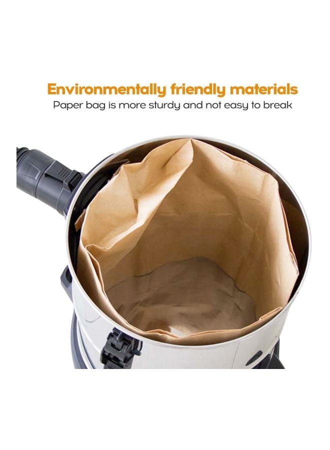 6-Piece Universal Dust Bag Beige for Philips Electrolux Vacuum Cleaner FC8334 8338 8189 Dust Collection Bag  - Image 2