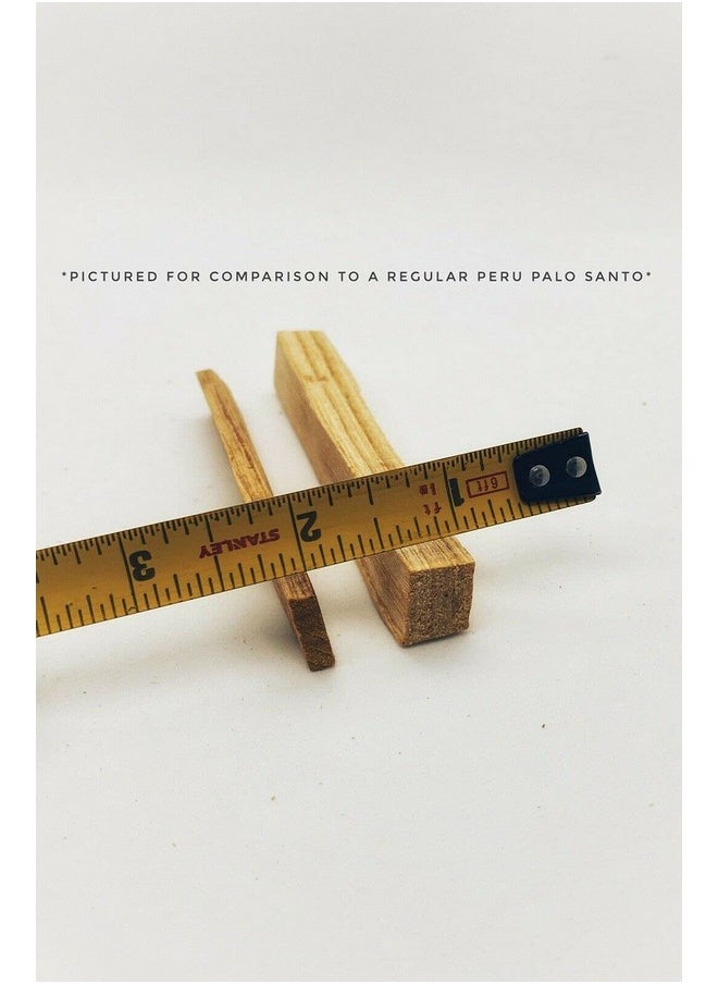 palosanto - 12 Thinly Cut Peru Palo Santo Sticks - Image 1
