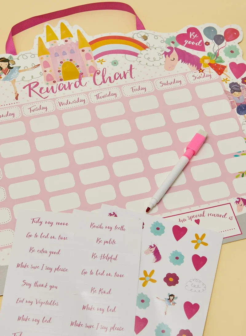 Floss & Rock Fairy Unicorn Rewards Chart