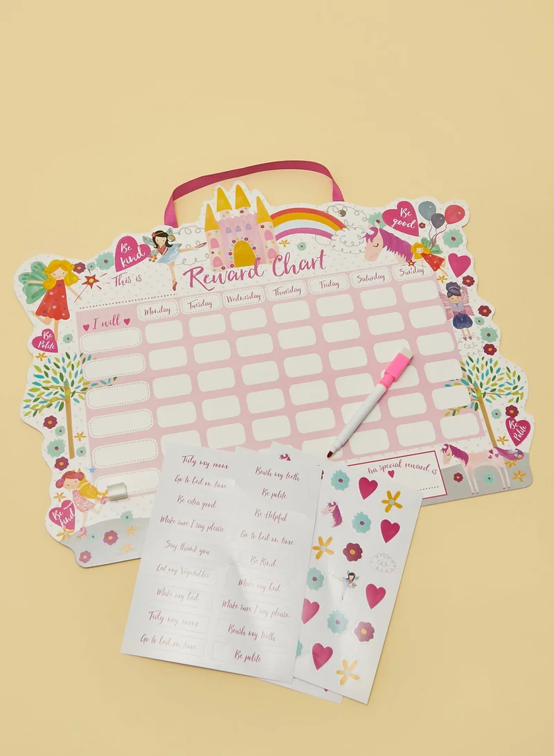 Floss & Rock Fairy Unicorn Rewards Chart