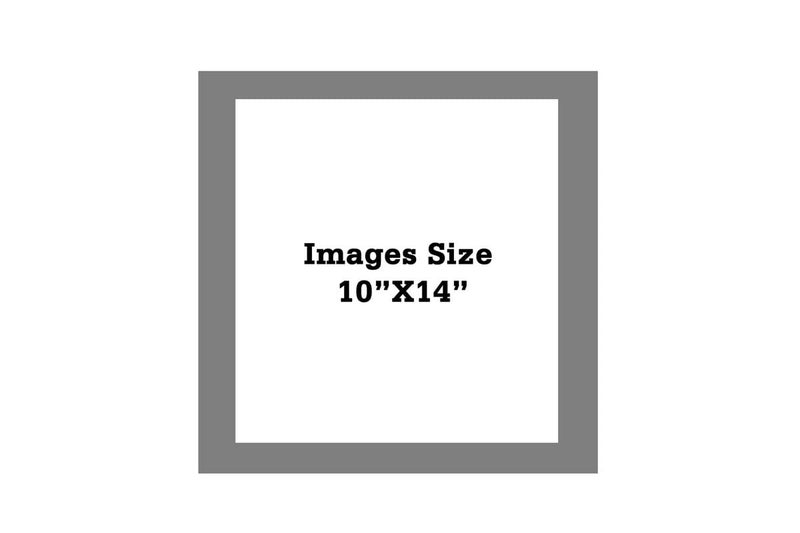 EArt EArt Synthetic Wood Table Top Wall Hanging Photo Frame 10x14 Inch Plain Black  - Image 4
