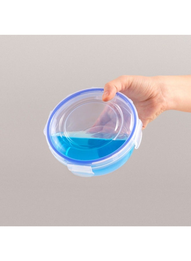 Dunya Plastik Dunia Fresh & Lock Blue toddle 4-Piece Container Set with Airtight Lid - Storage Solution - BPA-Free | Lead-Free - Image 2