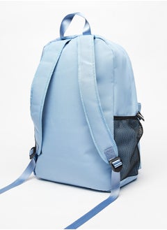 Oaklan by Shoexpress Logo Print Backpack with Adjustable Straps - 35x30x15 cm  - Image 2