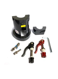 Xlock For Xiaomi M365/1S/Essential/Pro1/Pro2/Mi3/Mi4 Pro Easily Removable Fixing Electric Scooter Fold Construction Spare Part Black