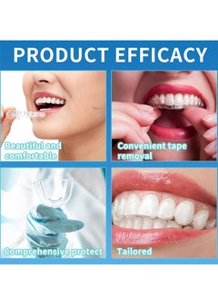 Glory Smile 8 Pcs 2 Sizes Mouth Guard for Clenching Teeth at Night Upgraded Mouth Guard for Teeth Grinding Moldable Mouth Guard Stops Bruxism and Teeth Grinding with Two Travel Cases Dental Night Guards  - Image 5