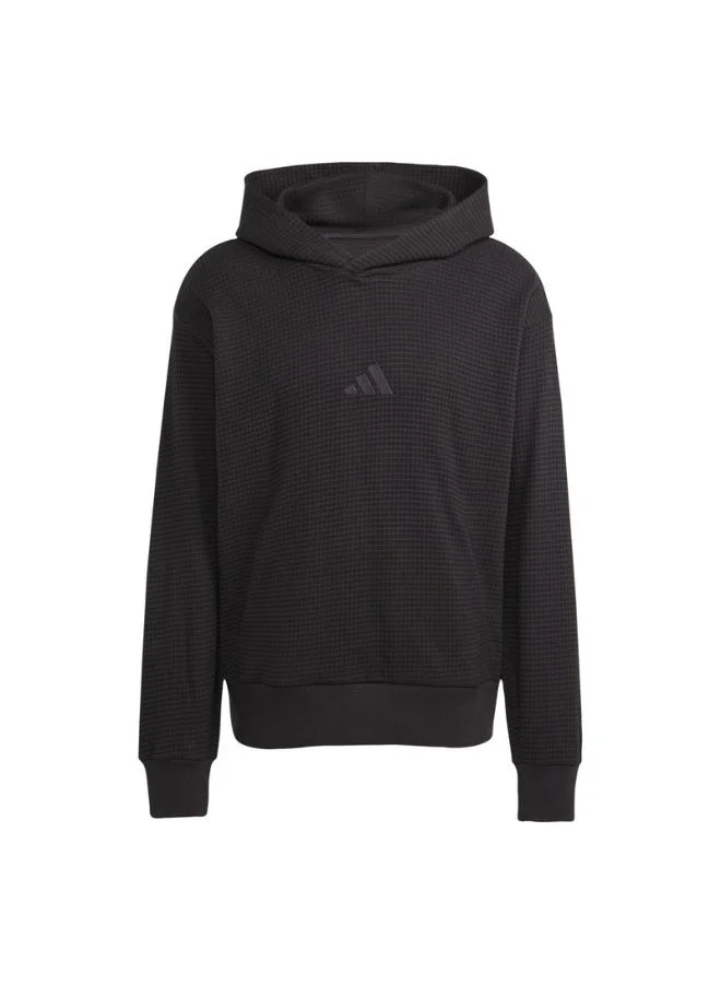 Adidas All Szn Waffle Knit Hoodie