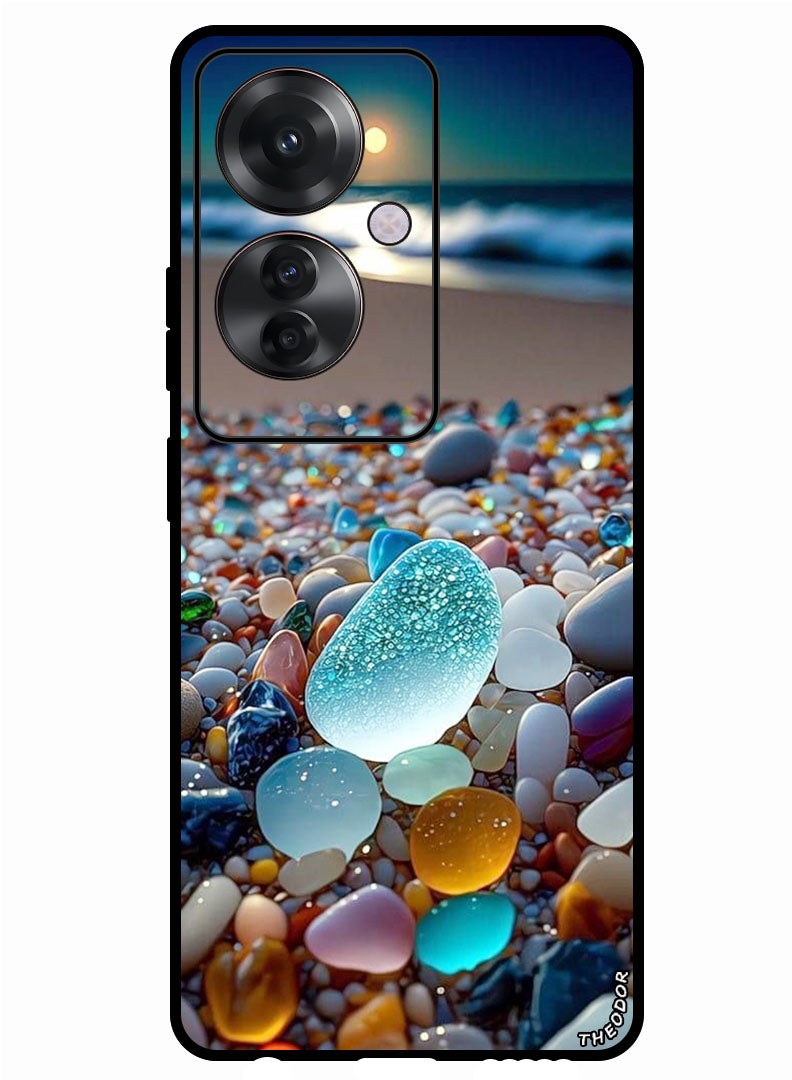 Theodor Protective Case Anti Scratch Shock Proof Bumper Cover For Oppo Reno 11F Glow Stones 2 - Image 1
