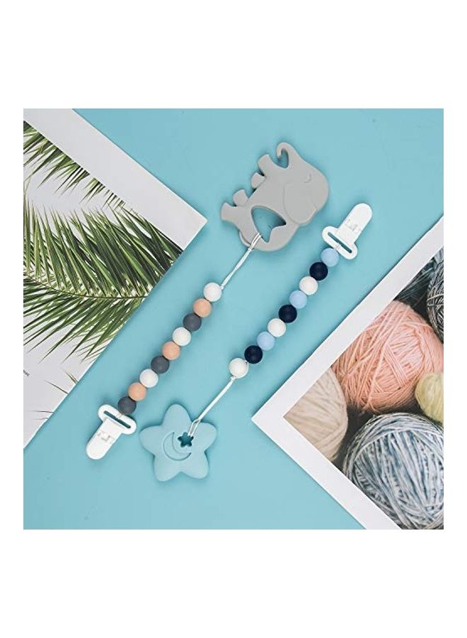 نيبمينينت مشبك لهاية من السيليكون قطعتين - Image 2