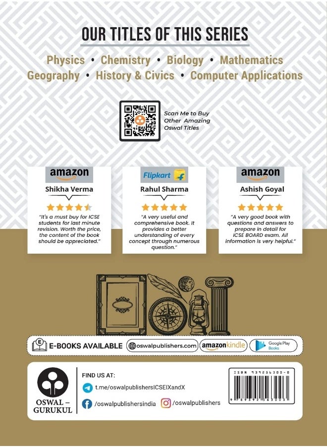 Oswal - Gurukul History & Civics Most Likely Question Bank: ICSE Class 9 For 2023 Exam  - Image 2