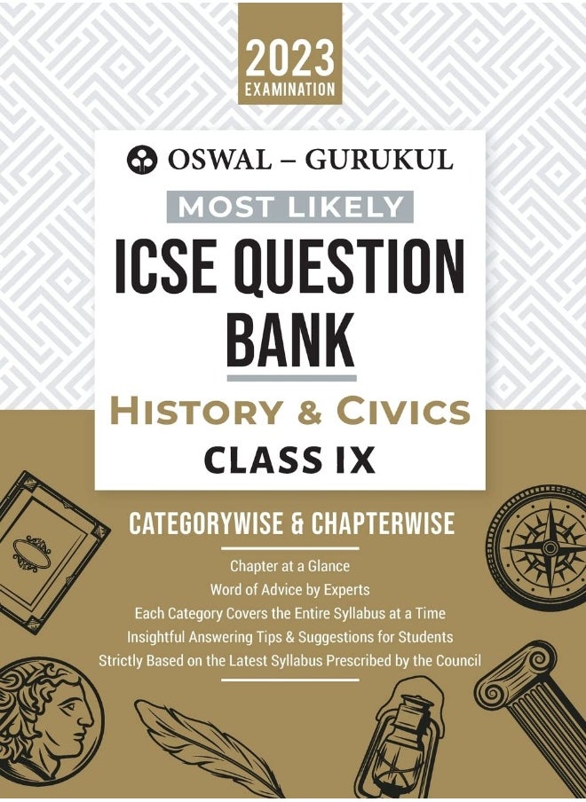 Oswal - Gurukul History & Civics Most Likely Question Bank: ICSE Class 9 For 2023 Exam  - Image 3