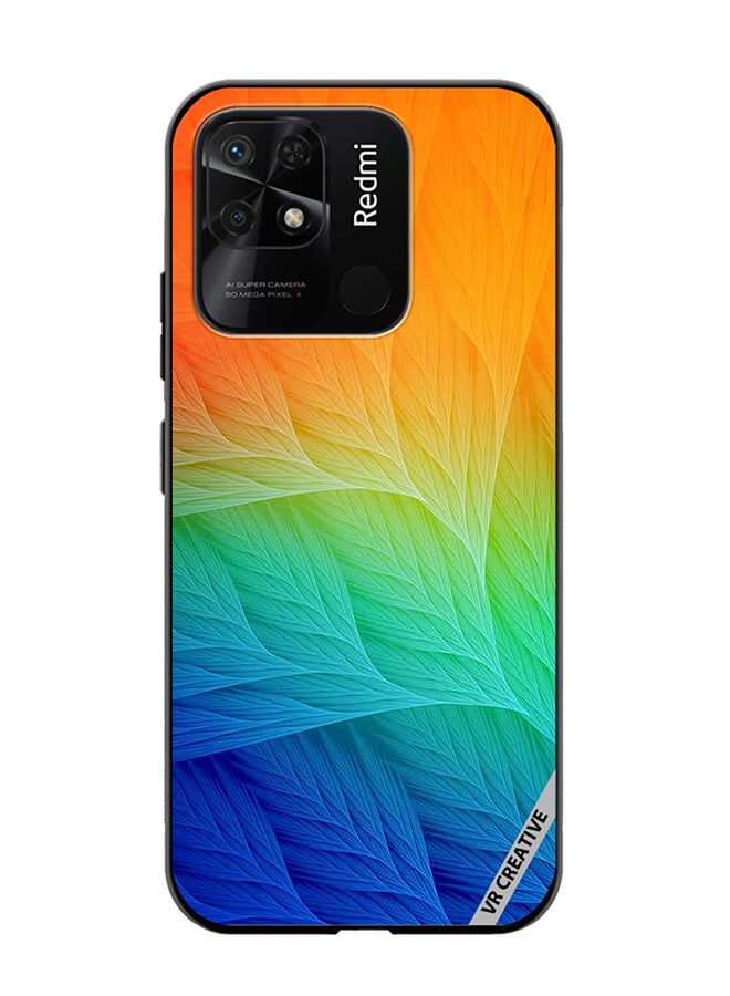 VR CREATIVE Protective Case Cover For Xiaomi Redmi 10C Cute Layers Design Multicolour - Image 1