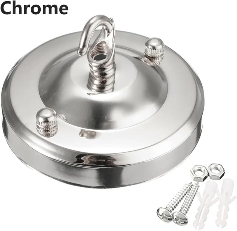 حامل خطاف السقف من الكروم لتثبيت النباتات المعلقة والأضواء والثريا الصناعية - Image 3