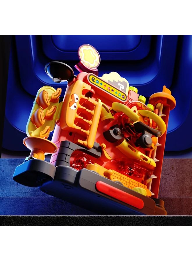 Marble Run Toy 216 1Y Blue Educational Maze Game For Kids Problem Solving Skills - Image 4