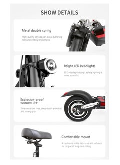 E20 Pro Max Electric Scooter - 75 km/h | 1500W 48V 13Ah | Foldable | Off-Road 10” Tires | Aluminum Body | Free Helmet, Reflective Vest & Safety Lock - pzsku/Z8D7E57B16A9AF649CEFFZ/45/_/1739370611/20c384cb-609a-4645-a9ae-672855120ff9