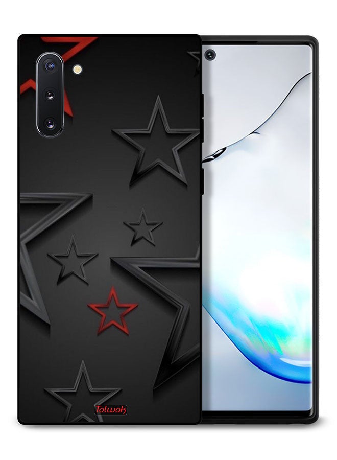 Tolwak Samsung Galaxy Note 10 Protective Case Cover Stars Pattern - Image 1