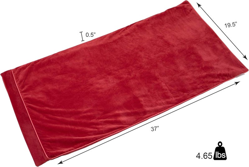 DreamTime Weighted Blanket, Luxury Gift, Plush Lap Quilt, Soothing, Cinnamon Clove Aromatherapy - Image 4