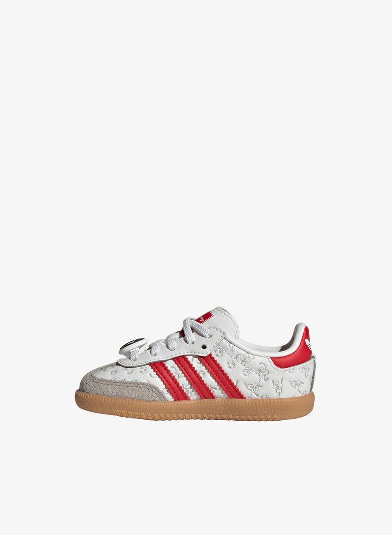 adidas Originals ADIDAS DISNEY SAMBA OG COMFORT CLOSURE ELASTIC LACE SHOES - Image 5