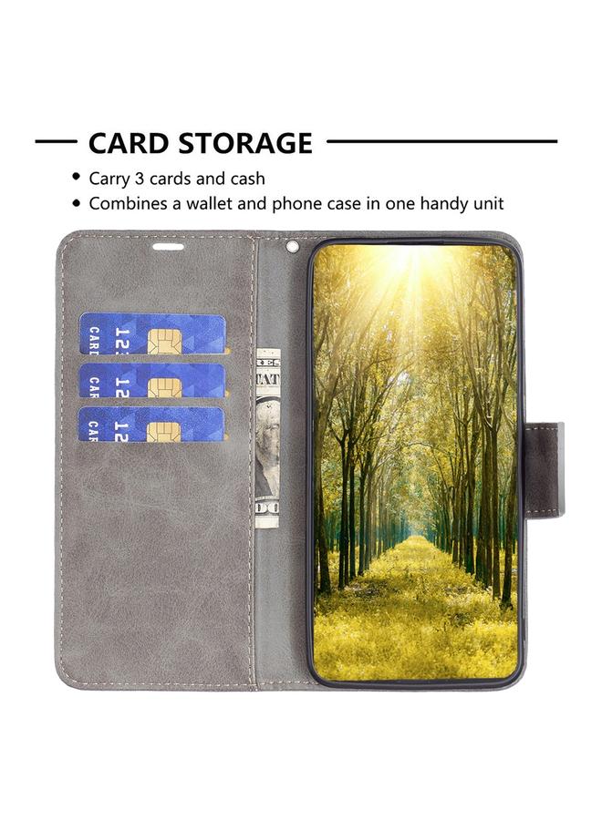 اس-توب جراب لهاتف Motorola Edge 40 Pro 5G / Moto X40 / X40 Pro جراب هاتف قابل للطي من جلد الحمل بلون نقي - Image 4