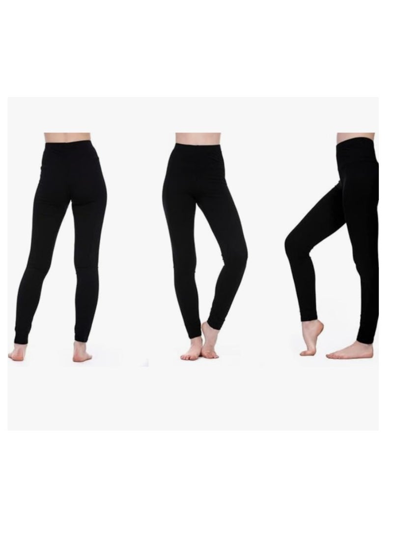 Dice Women's Long Pant Solid Lycra DW113/02 W17 – Comfortable & Stylish Leggings - Image 1