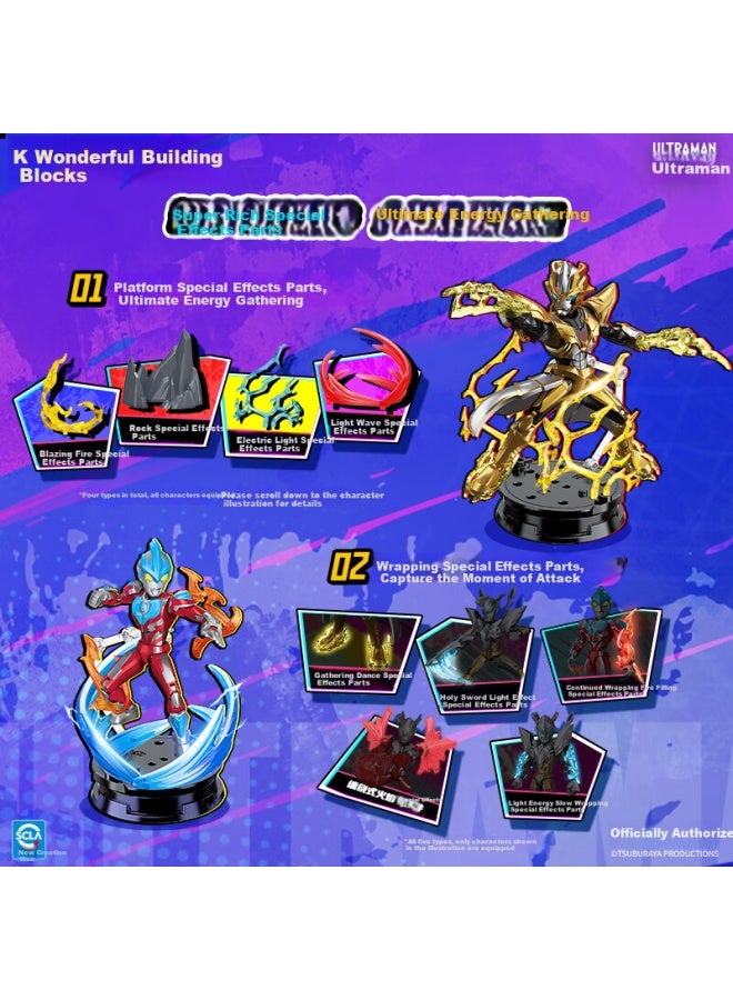 Keeppley Ultraman Zero Infinite Edition First Wave Zero Toy, Birthday Gift For Boys, Single Box - Image 2