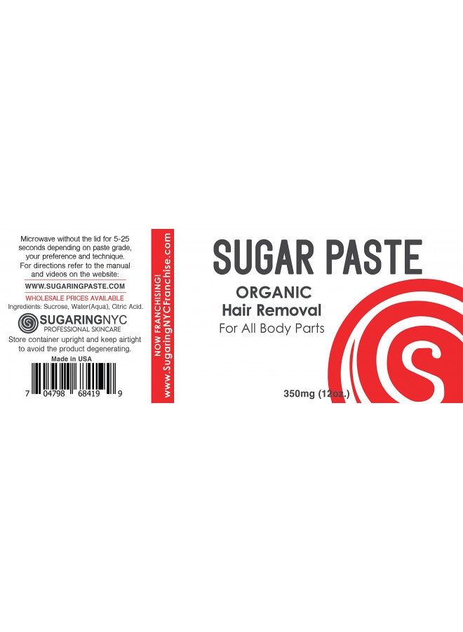 Sugaring Hair Removal Paste at Home Kit - (Strips, Applicator Sticks) Large350g (12oz.) - Image 3
