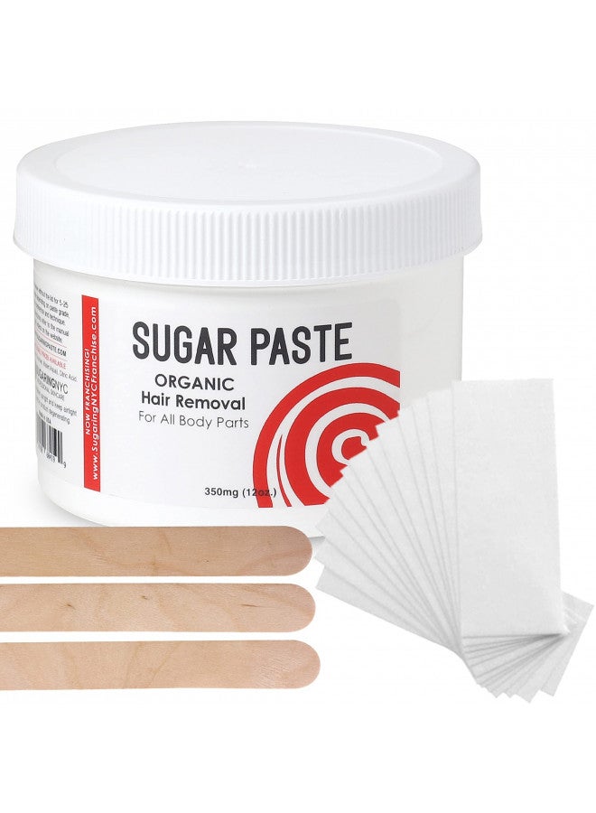Sugaring Hair Removal Paste at Home Kit - (Strips, Applicator Sticks) Large350g (12oz.) - Image 1