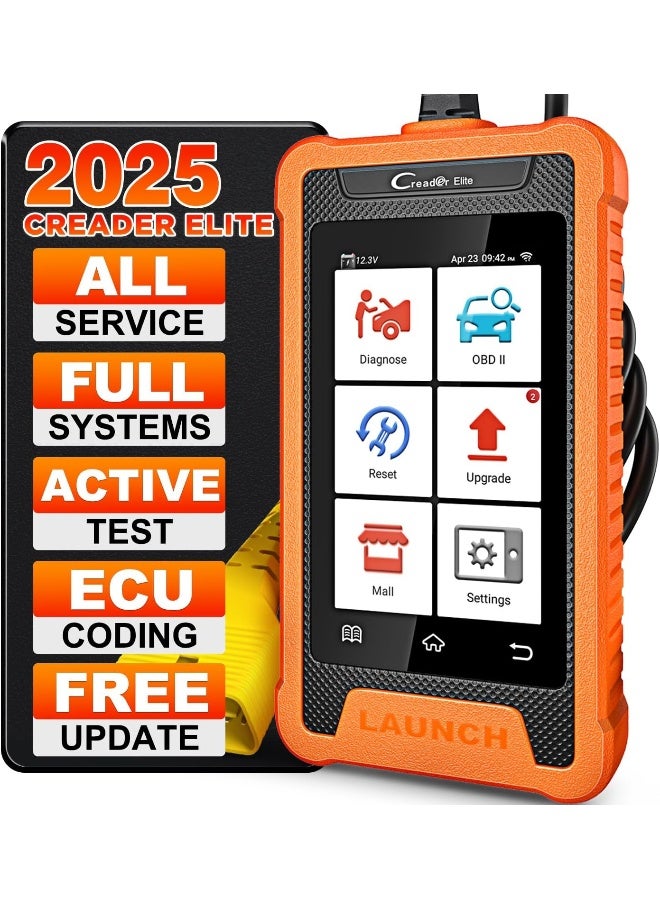 Launch 2025 جهاز فحص OBDII Creader Elite من LAUNCH للمركبات GM - Image 1