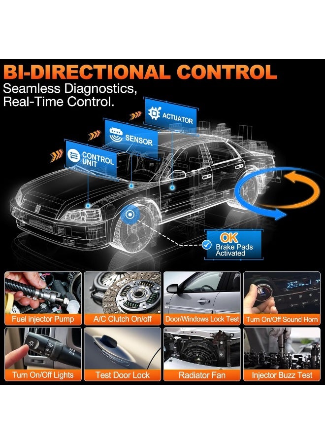 Launch 2025 جهاز فحص OBDII Creader Elite من LAUNCH للمركبات GM - Image 5