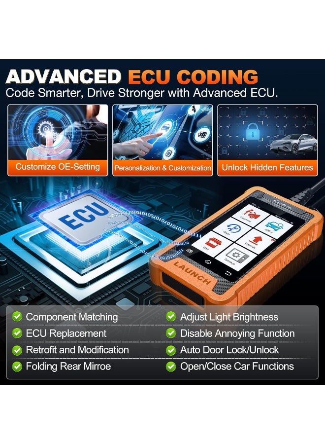 Launch 2025 جهاز فحص OBDII Creader Elite من LAUNCH للمركبات GM - Image 4