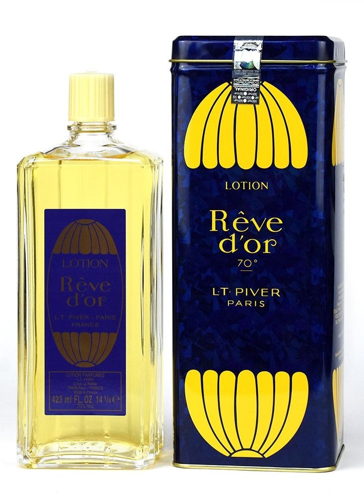 L.T Piver Paris Reve Dor Scented Cologne Splash Lotion 423ml  - Image 1