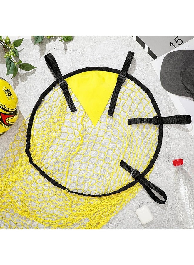 Generic - Soccer Top Bin, Soccer Target Goal, Soccer Ball Target with Highlighted, Scoring Zones Corner Shooting, Soccer Goal Target Net for Shooting Accuracy Training Practice Equipment Trainer Gifts - Image 1