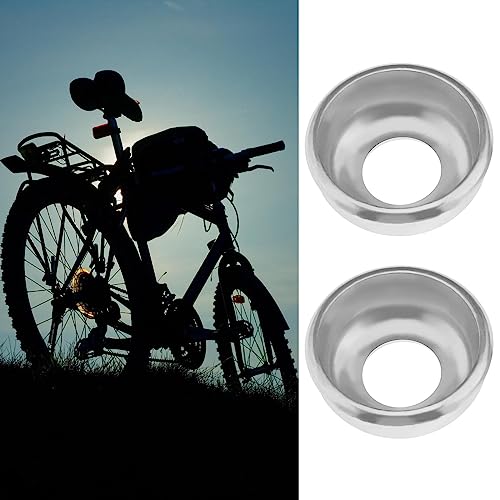 SING F LTD 2PCS Front Axle Cups for 5/16 Front Hub & 2PCS Rear Axle Cups for 3/8 Rear Hub Mountain Bike Bicycle Accessories with 2 Front & 2 Rear Hub Bearings - Image 3