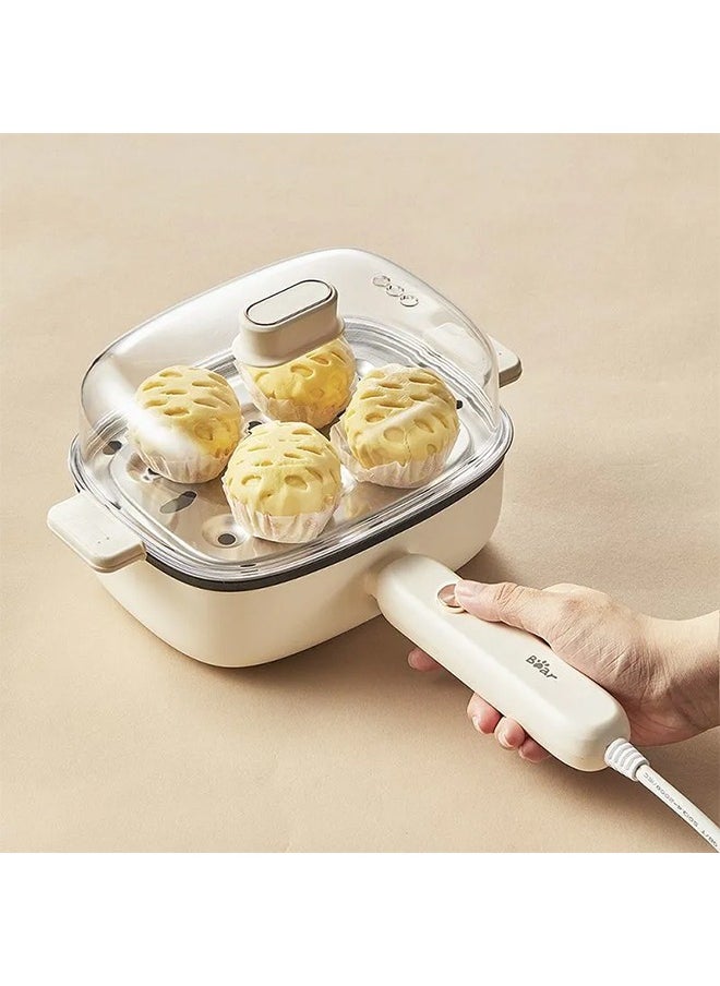 Bear - Rapid Egg Cooker - Egg Boiler with 12 Egg Capacity - Non-Stick Frying Pan - Multifunctional Cookware - 500W - Image 1