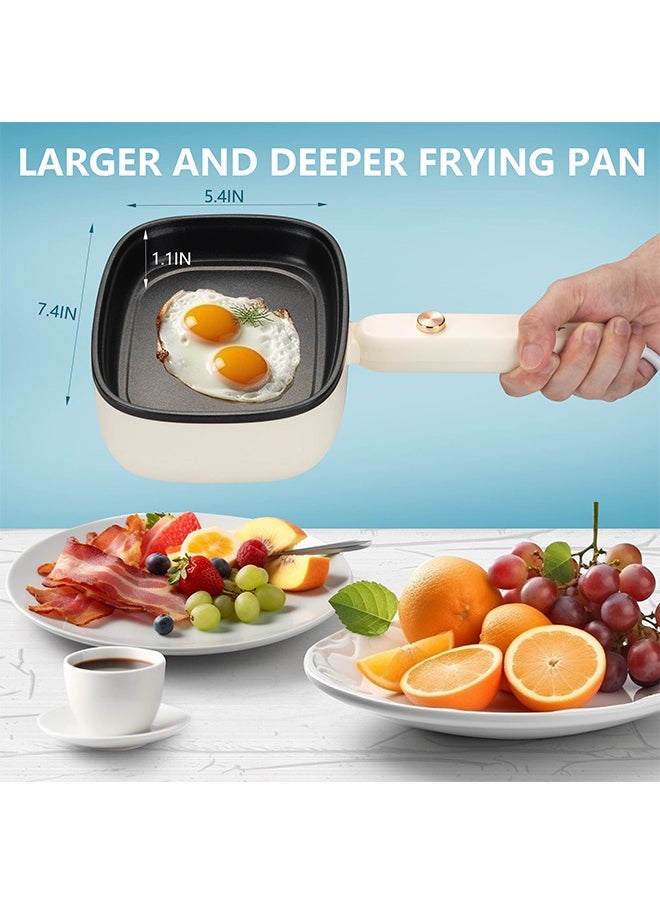 Bear - Rapid Egg Cooker - Egg Boiler with 12 Egg Capacity - Non-Stick Frying Pan - Multifunctional Cookware - 500W - Image 1