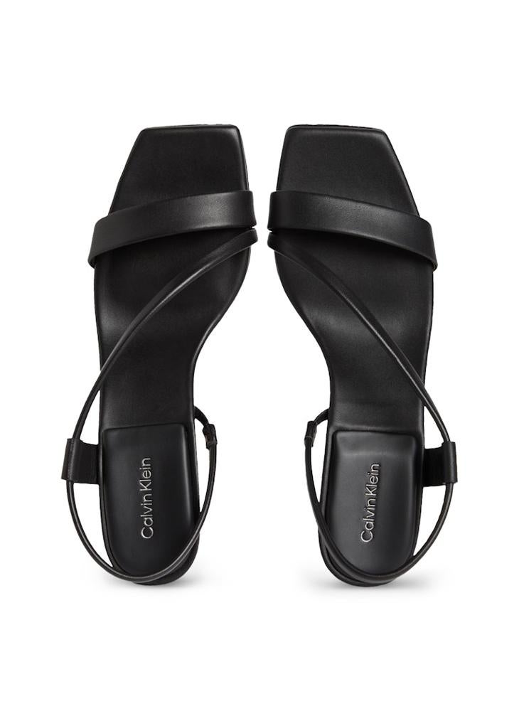 CALVIN KLEIN Casual Mid Heel Sandals - Image 5