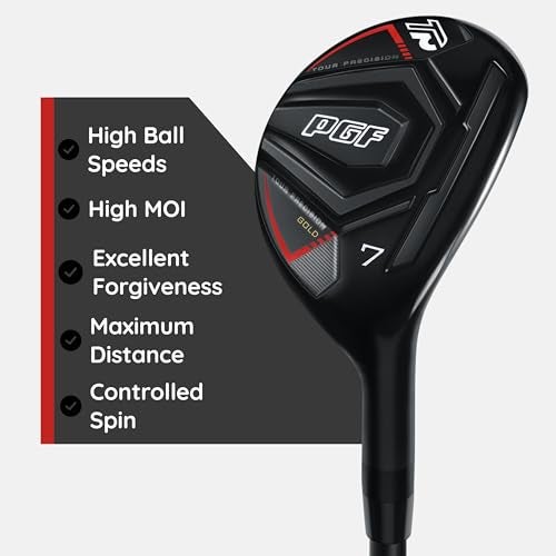 PGF GCWarehouse PGF Mens Gold Tour Precision Hybrid Golf Club RH 4 - Image 3
