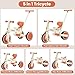Bobike Toddler Bike with Push HandleTricycles for 18 Months to 5 Years Old Toddler Tricycle with Push Handle for Boy Girl Baby Balance Bike with Adjustable Seat Height and Removable Pedal White - Image 4