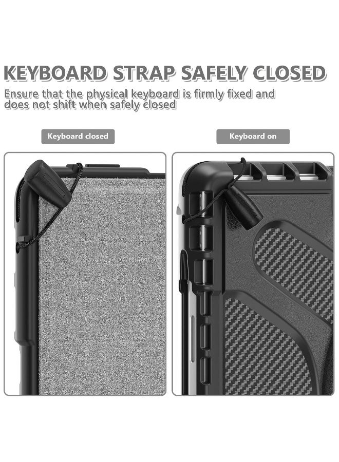 Full-Body Shockproof Kickstand Rugged Case Compatible with Microsoft Surface Pro 11 (2024) 13-inch Compatible with Type Cover Keyboard For Surface Pro 11 - Image 3