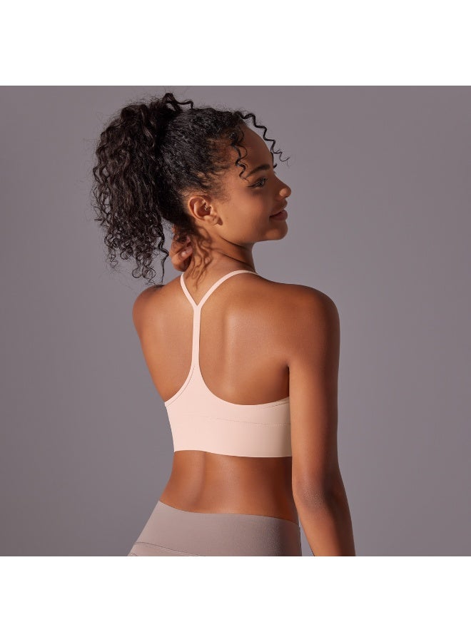 Seamless Yoga Bra Y-back Crop Tops Running Gym Sport Underwear Push Up Yoga Vest Shockproof Fitness Workout Bra - Image 1