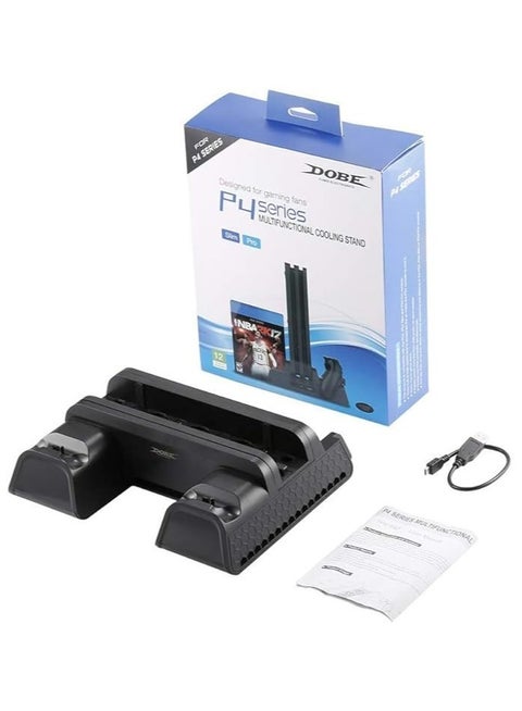 Generic Dobe Multi-functional Vertical Stand With Cooling Fan For