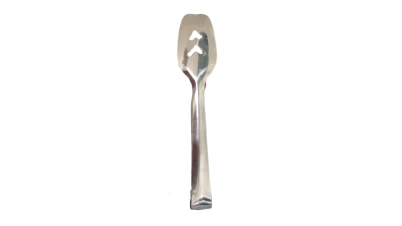 Zoov Serving Tongs Kitchen Tongs, Buffet Tongs, Stainless Steel Food Tong Serving Tong, Small Tongs (Silver) - Image 3